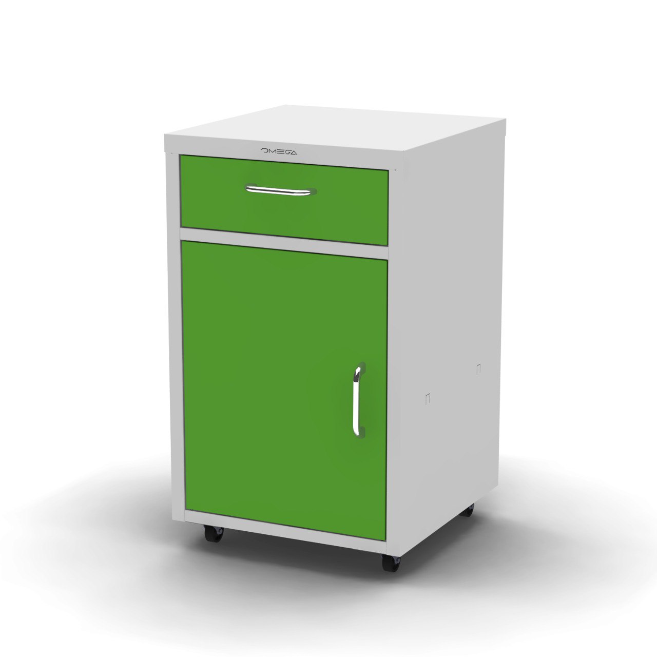 Тумба металева приліжкова медична ТП-1 ТМ ОМЕГА